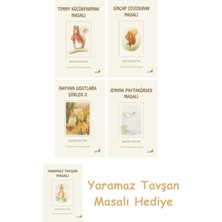 Everest Yayınları Beatrix Potter  17 - Timmy Küçükparmak Masalı + Beatrix Potter  2 - Sincap Cevizkıran Masalı + Beatrix Potter  22 - Hayvan Dostlara Şiirler 2 + Beatrix Potter  12 - Jemima Paytakördek Masalı