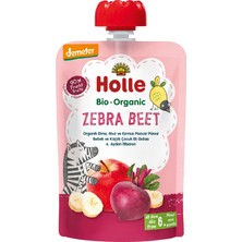 Holle Organik Zebra Beet (Elma, Muz, Kırmızı Pancar)