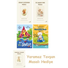 Everest Yayınları Beatrix Potter  2 - Sincap Cevizkıran Masalı + Beatrix Potter  5 - Iki Şaşkın Fare Masalı + Belki De Çok Seversin + Çağdaş Yorumla Nasreddin Hoca - Karikatür/şiir