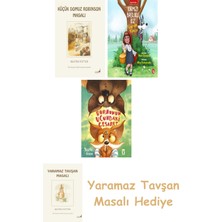 Everest Yayınları Beatrix Potter  23 - Küçük Domuz Robinson Masalı + Kırmızı Başlıklı Kız Kurda Karşı + Burnunun Ucundaki Cesaret