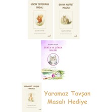 Everest Yayınları Beatrix Potter  2 - Sincap Cevizkıran Masalı + Beatrix Potter  10 - Bayan Moppet Masalı + Turta ve Çörek Kalıbı