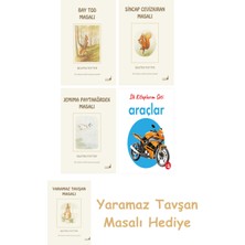 Everest Yayınları Beatrix Potter  18 - Bay Tod Masalı + Beatrix Potter  2 - Sincap Cevizkıran Masalı + Beatrix Potter  12 - Jemima Paytakördek Masalı + Ilk Kitaplarım - Araçlar (Ciltli)