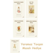 Everest Yayınları Beatrix Potter  2 - Sincap Cevizkıran Masalı + Beatrix Potter  23 - Küçük Domuz Robinson Masalı