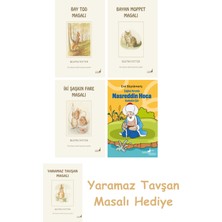 Everest Yayınları Beatrix Potter  18 - Bay Tod Masalı + Beatrix Potter  10 - Bayan Moppet Masalı + Beatrix Potter  5 - Iki Şaşkın Fare Masalı + Çağdaş Yorumla Nasreddin Hoca - Karikatür/şiir