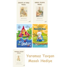 Everest Yayınları Beatrix Potter  15 - Zencefil ve Turşu Masalı + Beatrix Potter  13 - Samuel Telbıyık Masalı + Belki De Çok Seversin + Çağdaş Yorumla Nasreddin Hoca - Karikatür/şiir