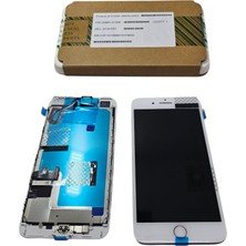 OEM iPhone 7 Plus LCD Ekran % 100 Apple Servis Ürünü Beyaz Ön Kamera Home Tuş Dahil