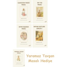 Everest Yayınları Beatrix Potter  6 - Bayan Hoşdiken Masalı + Beatrix Potter  22 - Hayvan Dostlara Şiirler 2