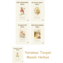 Everest Yayınları Beatrix Potter  17 - Timmy Küçükparmak Masalı + Beatrix Potter  8 - Bay Balıkçı Jeremy Masalı + Beatrix Potter  5 - Iki Şaşkın Fare Masalı + Beatrix Potter  23 - Küçük Domuz Robinson Masalı