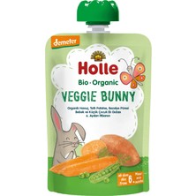 Holle Organik Veggie Bunny(Havuç, Tatlı Patates, Bezelye)