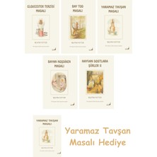 Everest Yayınları Beatrix Potter  9 - Yaramaz Tavşan Masalı + Beatrix Potter  6 - Bayan Hoşdiken Masalı + Beatrix Potter  22 - Hayvan Dostlara Şiirler 2