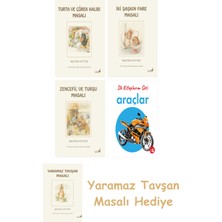 Everest Yayınları Beatrix Potter  7 - Turta ve Çörek Kalıbı Masalı + Beatrix Potter  5 - Iki Şaşkın Fare Masalı + Beatrix Potter  15 - Zencefil ve Turşu Masalı + Ilk Kitaplarım - Araçlar (Ciltli)
