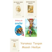 Everest Yayınları Beatrix Potter  8 - Bay Balıkçı Jeremy Masalı + Beatrix Potter  22 - Hayvan Dostlara Şiirler 2 + Ilk Kitaplarım - Araçlar (Ciltli) + Kırmızı Başlıklı Kız Kurda Karşı