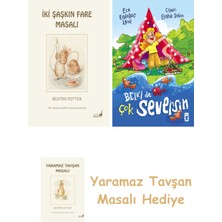Everest Yayınları Beatrix Potter  5 - Iki Şaşkın Fare Masalı + Belki De Çok Seversin + Yaramaz Tavşan Masalı