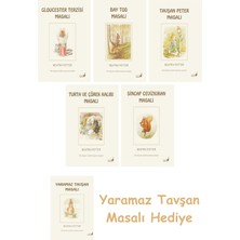 Everest Yayınları Beatrix Potter  7 - Turta ve Çörek Kalıbı Masalı + Beatrix Potter  2 - Sincap Cevizkıran Masalı