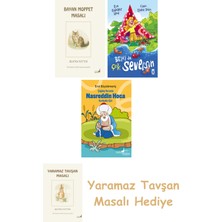 Everest Yayınları Beatrix Potter  10 - Bayan Moppet Masalı + Belki De Çok Seversin + Çağdaş Yorumla Nasreddin Hoca - Karikatür/şiir