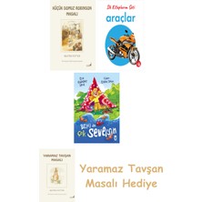 Everest Yayınları Beatrix Potter  23 - Küçük Domuz Robinson Masalı + Ilk Kitaplarım - Araçlar (Ciltli) + Belki De Çok Seversin