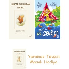 Everest Yayınları Beatrix Potter  2 - Sincap Cevizkıran Masalı + Belki De Çok Seversin + Yaramaz Tavşan Masalı