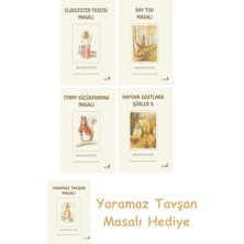 Everest Yayınları Beatrix Potter  17 - Timmy Küçükparmak Masalı + Beatrix Potter  22 - Hayvan Dostlara Şiirler 2