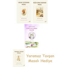 Everest Yayınları Beatrix Potter  2 - Sincap Cevizkıran Masalı + Beatrix Potter  23 - Küçük Domuz Robinson Masalı + Turta ve Çörek Kalıbı