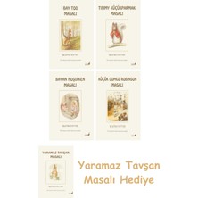 Everest Yayınları Beatrix Potter  18 - Bay Tod Masalı + Beatrix Potter  17 - Timmy Küçükparmak Masalı + Beatrix Potter  6 - Bayan Hoşdiken Masalı + Beatrix Potter  23 - Küçük Domuz Robinson Masalı