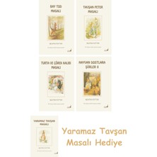 Everest Yayınları Beatrix Potter  18 - Bay Tod Masalı + Beatrix Potter  7 - Turta ve Çörek Kalıbı Masalı + Beatrix Potter  22 - Hayvan Dostlara Şiirler 2