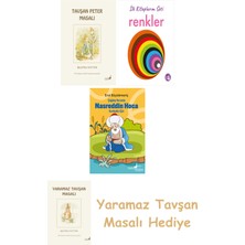 Everest Yayınları Ilk Kitaplarım - Renkler (Ciltli) + Çağdaş Yorumla Nasreddin Hoca - Karikatür/şiir