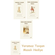 Everest Yayınları Beatrix Potter  9 - Yaramaz Tavşan Masalı + Beatrix Potter  17 - Timmy Küçükparmak Masalı + Beatrix Potter  23 - Küçük Domuz Robinson Masalı