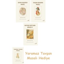 Everest Yayınları Beatrix Potter  6 - Bayan Hoşdiken Masalı + Beatrix Potter  4 - Tavşan Benjamin Masalı + Beatrix Potter  22 - Hayvan Dostlara Şiirler 2