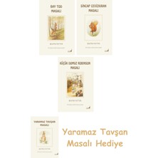 Everest Yayınları Beatrix Potter  18 - Bay Tod Masalı + Beatrix Potter  2 - Sincap Cevizkıran Masalı + Beatrix Potter  23 - Küçük Domuz Robinson Masalı