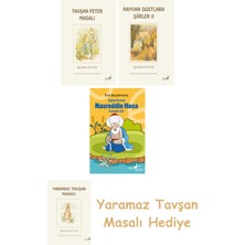 Everest Yayınları Beatrix Potter  22 - Hayvan Dostlara Şiirler 2 + Çağdaş Yorumla Nasreddin Hoca - Karikatür/şiir