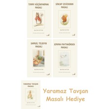 Everest Yayınları Beatrix Potter  17 - Timmy Küçükparmak Masalı + Beatrix Potter  2 - Sincap Cevizkıran Masalı + Beatrix Potter  13 - Samuel Telbıyık Masalı + Beatrix Potter  12 - Jemima Paytakördek Masalı