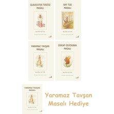 Everest Yayınları Beatrix Potter  9 - Yaramaz Tavşan Masalı + Beatrix Potter  2 - Sincap Cevizkıran Masalı