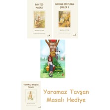Everest Yayınları Beatrix Potter  18 - Bay Tod Masalı + Beatrix Potter  22 - Hayvan Dostlara Şiirler 2 + Kırmızı Başlıklı Kız Kurda Karşı