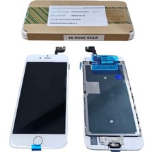 OEM iPhone 6s Plus LCD Ekran % 100 Apple Servis Ürünü Beyaz Ön Kamera Home Tuş Dahil