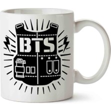 Bts Logo Porselen Kupa Bardak