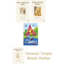 Everest Yayınları Beatrix Potter  7 - Turta ve Çörek Kalıbı Masalı + Beatrix Potter  22 - Hayvan Dostlara Şiirler 2 + Belki De Çok Seversin