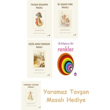 Everest Yayınları Beatrix Potter  4 - Tavşan Benjamin Masalı + Beatrix Potter  5 - Iki Şaşkın Fare Masalı + Beatrix Potter  23 - Küçük Domuz Robinson Masalı + Ilk Kitaplarım - Renkler (Ciltli)