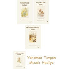 Everest Yayınları Beatrix Potter  5 - Iki Şaşkın Fare Masalı + Beatrix Potter  23 - Küçük Domuz Robinson Masalı