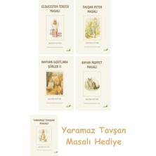 Everest Yayınları + Beatrix Potter  22 - Hayvan Dostlara Şiirler 2 + Beatrix Potter  10 - Bayan Moppet Masalı