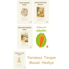 Everest Yayınları Beatrix Potter  6 - Bayan Hoşdiken Masalı + Beatrix Potter  22 - Hayvan Dostlara Şiirler 2 + Beatrix Potter  23 - Küçük Domuz Robinson Masalı + Ilk Kitaplarım - Sebzeler (Ciltli)