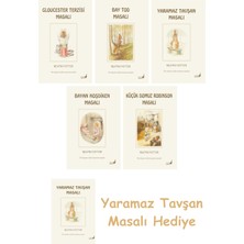 Everest Yayınları Beatrix Potter  9 - Yaramaz Tavşan Masalı + Beatrix Potter  6 - Bayan Hoşdiken Masalı + Beatrix Potter  23 - Küçük Domuz Robinson Masalı
