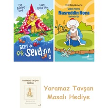 Everest Yayınları Belki De Çok Seversin + Çağdaş Yorumla Nasreddin Hoca - Karikatür/şiir + Yaramaz Tavşan Masalı