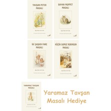 Everest Yayınları Beatrix Potter  10 - Bayan Moppet Masalı + Beatrix Potter  5 - Iki Şaşkın Fare Masalı + Beatrix Potter  23 - Küçük Domuz Robinson Masalı