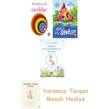 Everest Yayınları Ilk Kitaplarım - Renkler (Ciltli) + Belki De Çok Seversin + Jemima Paytakördek'in Masalı