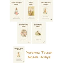 Everest Yayınları Beatrix Potter  9 - Yaramaz Tavşan Masalı + Beatrix Potter  6 - Bayan Hoşdiken Masalı + Beatrix Potter  10 - Bayan Moppet Masalı