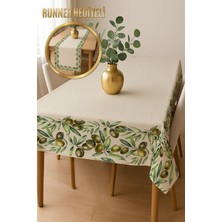 Dolce Mariee Şık Dokulu Leke Tutmaz Masa Örtüsü MSRT010