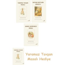 Everest Yayınları Beatrix Potter  9 - Yaramaz Tavşan Masalı + Beatrix Potter  22 - Hayvan Dostlara Şiirler 2 + Beatrix Potter  21 - Johnny Şehirfaresi Masalı