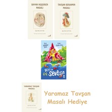 Everest Yayınları Beatrix Potter  6 - Bayan Hoşdiken Masalı + Beatrix Potter  4 - Tavşan Benjamin Masalı + Belki De Çok Seversin
