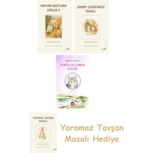 Everest Yayınları Beatrix Potter  22 - Hayvan Dostlara Şiirler 2 + Beatrix Potter  21 - Johnny Şehirfaresi Masalı + Turta ve Çörek Kalıbı