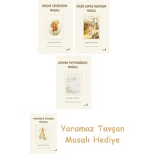Everest Yayınları Beatrix Potter  2 - Sincap Cevizkıran Masalı + Beatrix Potter  23 - Küçük Domuz Robinson Masalı + Beatrix Potter  12 - Jemima Paytakördek Masalı